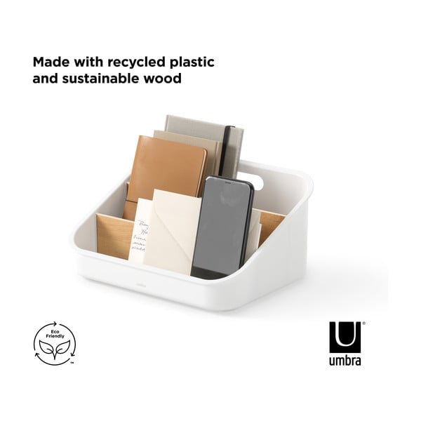 Bijeli plastični kupaonski organizator za kozmetiku Bellwood - Umbra-image-4