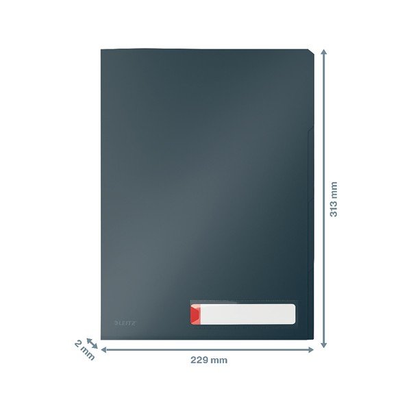 Sivi uredski fascikl za sortiranje Leitz Cosy, A4-image-4