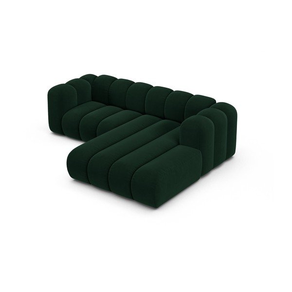 Tamno zelena kutna garnitura (s desnim kutom) Lupine – Micadoni Home-image-2