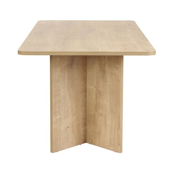 Blagovaonski stol u dekoru hrasta 90x180 cm Linza – Kalune Design-image-4