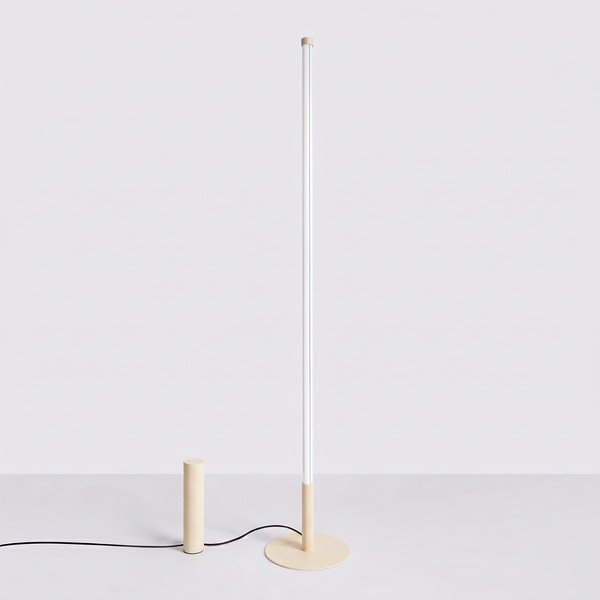 Bež metalna LED stojeća svjetiljka (visina 150 cm) TRANG – Thoro-image-4