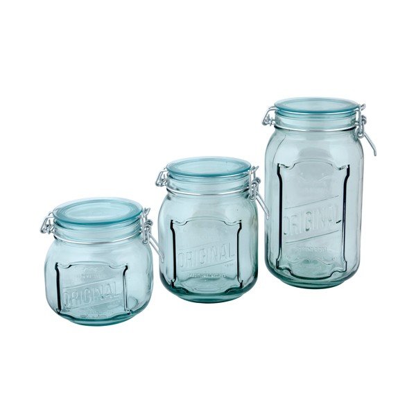 Prozirna posuda od recikliranog stakla s poklopcem Ego Dekor Original, 1,9 l-image-1