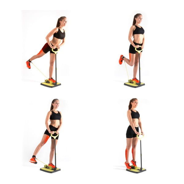 Platforma za stražnjicu i noge s uputama za vježbanje InnovaGoods Fitness-image-2