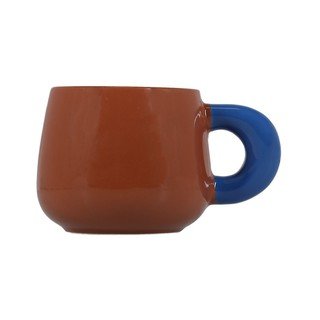 Tamno smeđa šalica od new china bone porculana 470 ml Coco – ONA