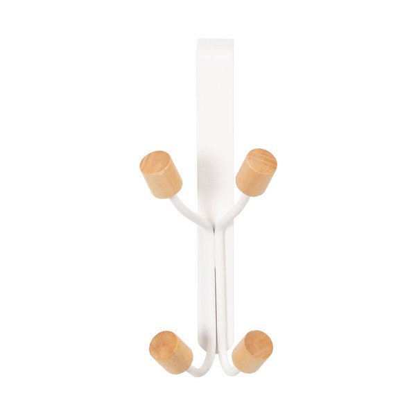 Metalna viseća vješalica za vrata sa 4 kukice Compactor-image-2