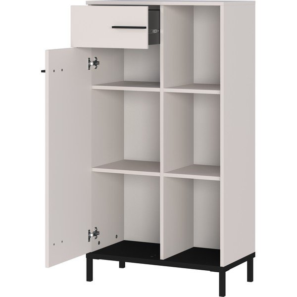Krem biblioteka 64x120x34 cm Rovigo – Germania-image-3
