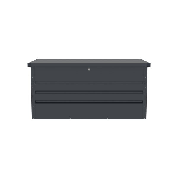 Antracitno siva vrtna kutija za pohranu Max A – Rojaplast