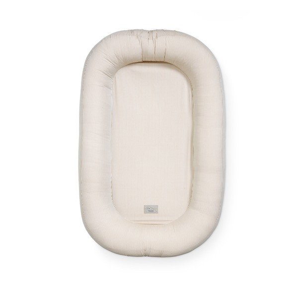 Bež gnijezdo za bebe 52x84 cm Classic Stripes Camel – Cam Cam Copenhagen-image-2