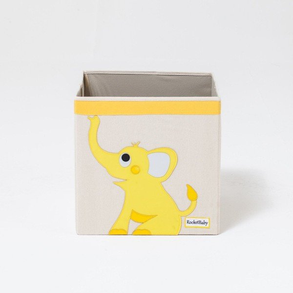 Dječja kutija za pohranu od tkanine Robby the Elephant - Rocket Baby-image-2