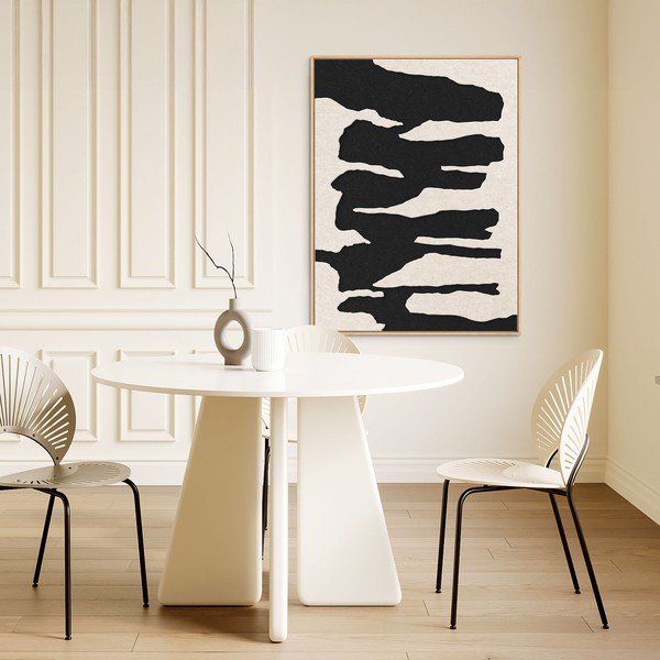 3D slika s okvirom/akustična 90x120 cm Frequency 2 – Malerifabrikken-image-1