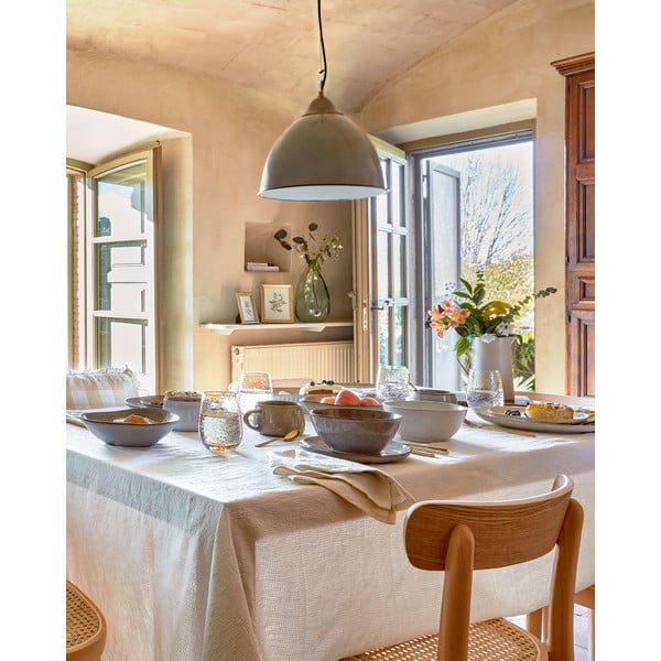 Siva viseća svjetiljka ø 31 cm Neus – Kave Home-image-1