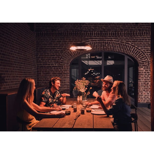 Crna viseća električna grijalica ENDERS Marbella-image-4