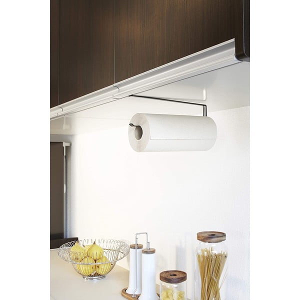 Crni viseći držač za kuhinjske ručnike Yamazaki Tower-image-1