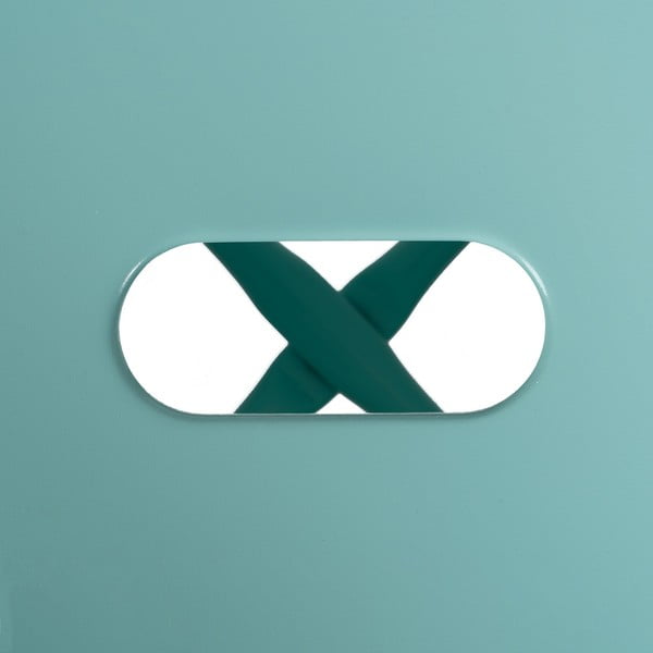 Tirkizne metalne barske stolice u setu 2 kom (visine sjedala 61 cm) – Ixia-image-3