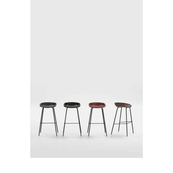 Bordo crveni barski stolac Marckeric Eddie-image-1