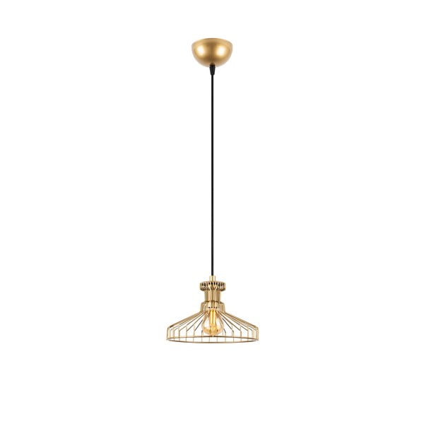 Viseća svjetiljka u zlatnoj boji s metalnim sjenilom ø 23 cm Events – Opviq lights