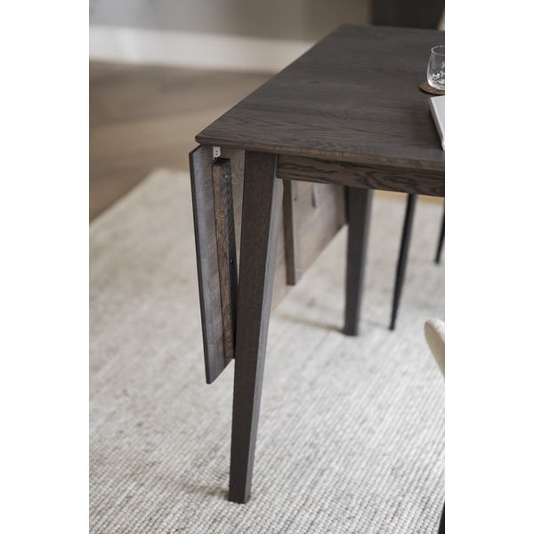 Sklopivi blagovaonski stol od hrastovine 80x80 cm Filippa - Rowico-image-3