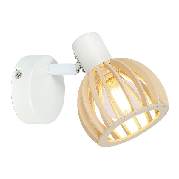 Bijela/u prirodnoj boji zidna lampa ø 10 cm Atarri – Candellux Lighting
