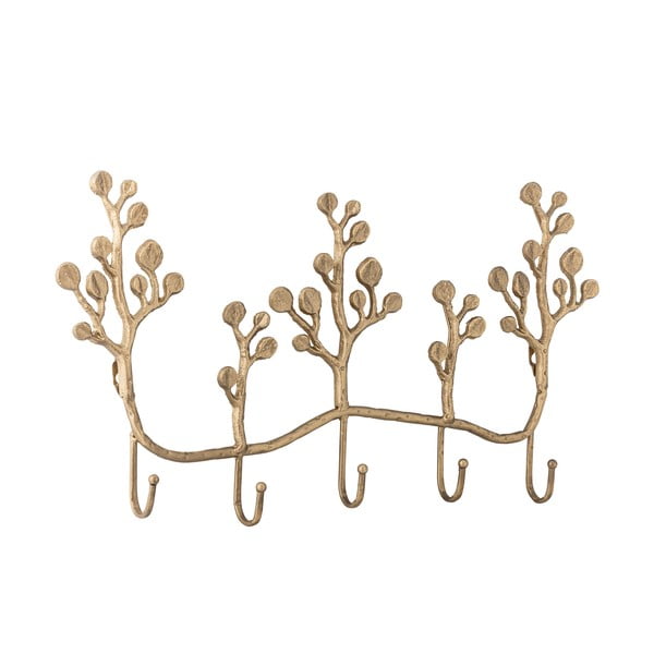 Metalna zidna vješalica u zlatnoj boji 57 cm Padova – Bloomingville-image-2