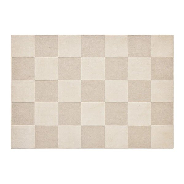 Bež tepih od mješavine pamuka 140x200 cm Toledo – douceur d'intérieur