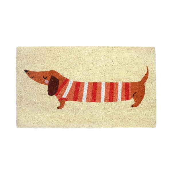Otirač od kokosovih vlakana 43x73 cm Sausage Dog – Rex London
