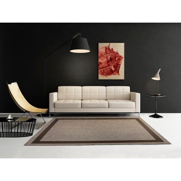 Smeđe-bež vanjski tepih Universal Technic, 100 x 150 cm-image-1