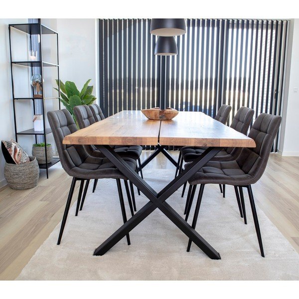 Tamno sive blagovaonske stolice u setu 2 kom Moseby – Bonami Essentials-image-4