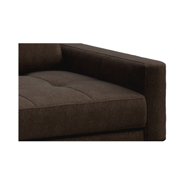 Smeđa kutna garnitura MESONICA Musso Tufted, lijevi kut-image-4