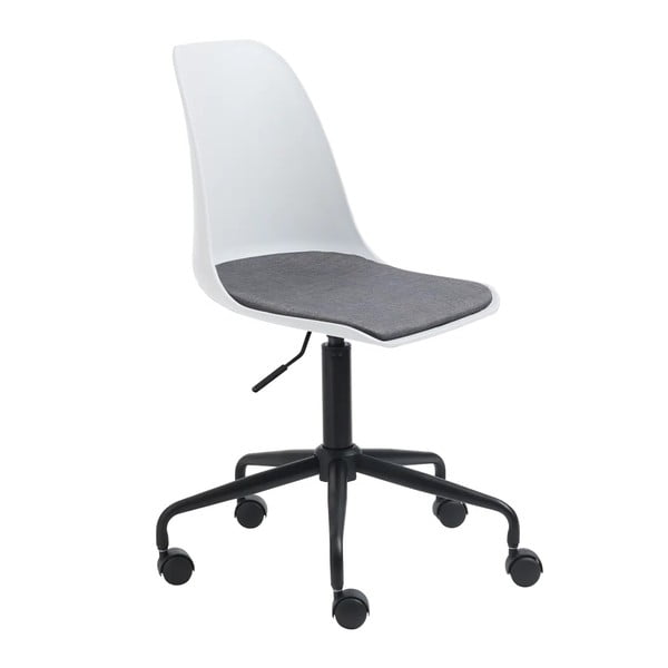 Bijela uredska stolica Unique Furniture