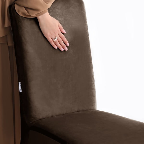 Smeđa rastezljiva presvlaka za stolicu 48 cm Sento – Restilo-image-4