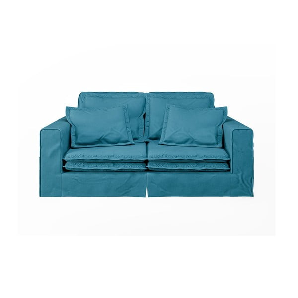 Svijetlo plava sofa 196 cm Nora – Ropez