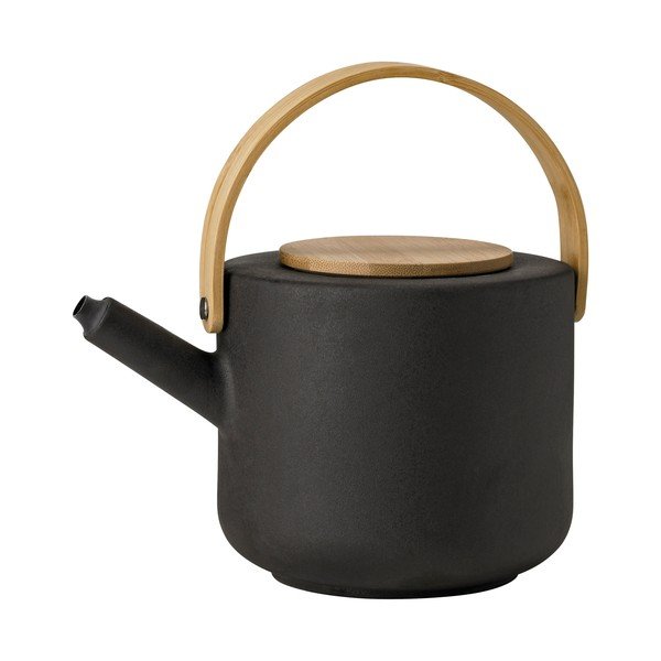 Crni čajnik od kamenine 1,25 l Theo – Stelton