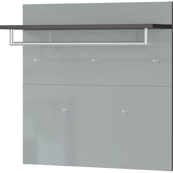 Siva ploča za vješanje garderobe Genova – Germania-image-1