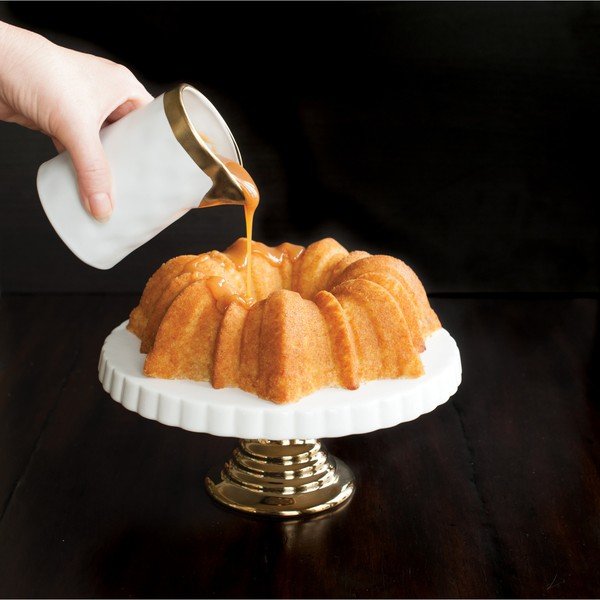 Kalup za torte u zlatnoj boji Nordic Ware Solera, 1,2 l-image-1