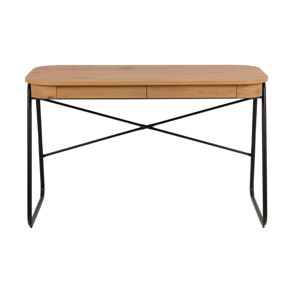 Radni stol s pločom stola u dekoru hrasta 60x120 cm Blueton – Actona