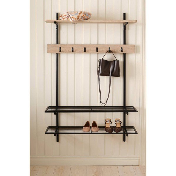 Bež metalni set za hodnik 100x150x25 cm Gilda – Ellos Home-image-1