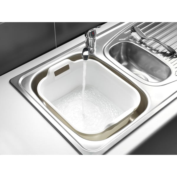 Bijeli plastični lavor s dvije ručke Addis, 39 x 32 x 14 cm-image-2