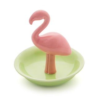 Porculanski stalak za nakit Flamingo - Balvi
