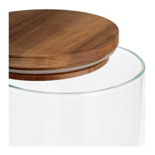 Staklene posude za namirnice u setu 3 kom za čuvanje hrane/za tjesteninu – Casa Selección-image-2