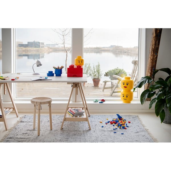 Žuta kutija u obliku glave LEGO® Silly L-image-1