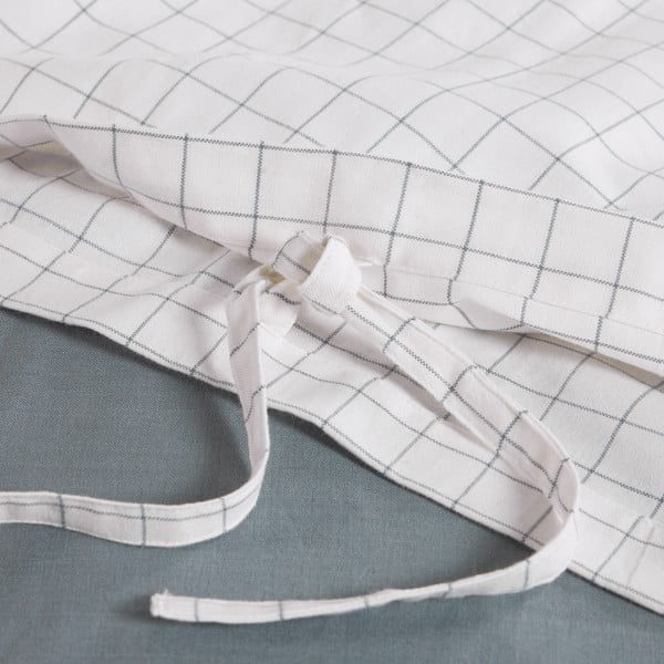 Siva posteljina s plahtom od organskog pamuka Kave Home Lesly, 240 x 260 cm-image-4