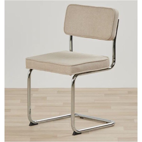 Bež podstavljena blagovaonska stolica za ljuljanje Rupert – Unique Furniture-image-4