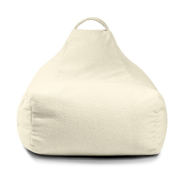 Smeđa vreća za sjedenje od bouclé tkanine Game Amuse – SLOWDOWN-image-2