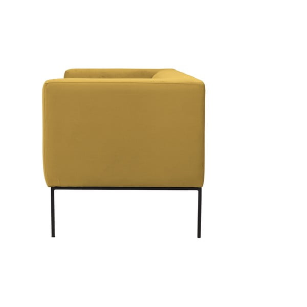 Žuta sofa Windsor & Co Sofas Neptune, 145 cm-image-2