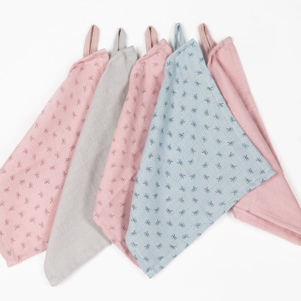 Krpice za pranje u setu 5 kom od muslina Lil Planet – Roba-image-4