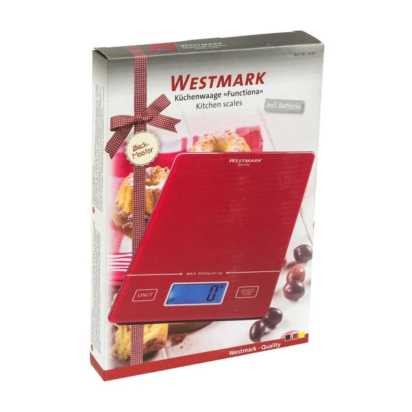 Westmark Function crvena kuhinjska vaga-image-1