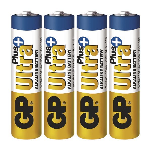 Set od 4 alkalne baterije EMOS GP Ultra Plus AAA-image-1