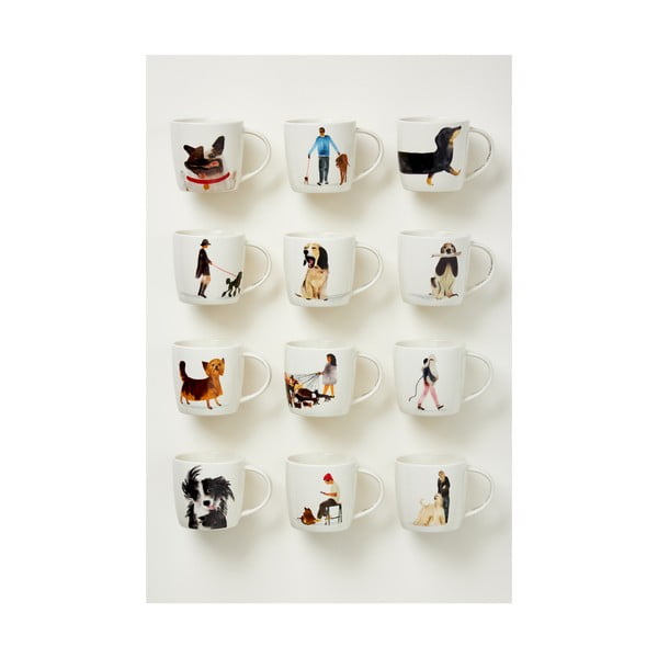 Bijela porculanska šalica 400 ml Computer Cat – Maxwell & Williams-image-1