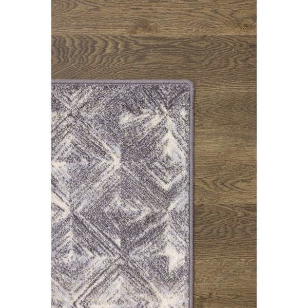 Sivi vuneni tepih 200x300 cm Moire – Agnella-image-3