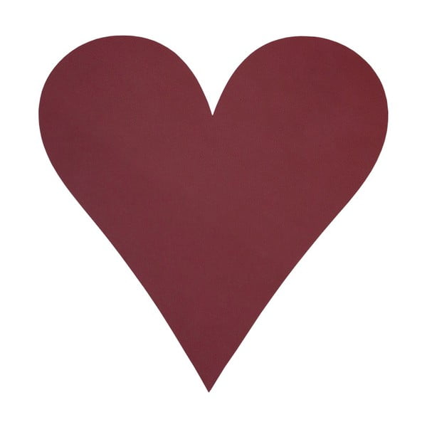 Podmetač od eko kože 30x30 cm Heart Nupo – LIND DNA